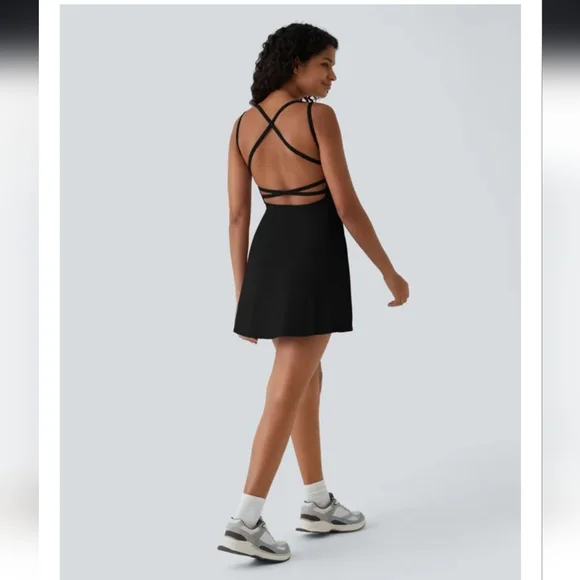 Halara Flare Mini Slip Dance Dress - Picture 4 of 4